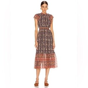 ULLA JOHNSON- Alastair Dress Midnight